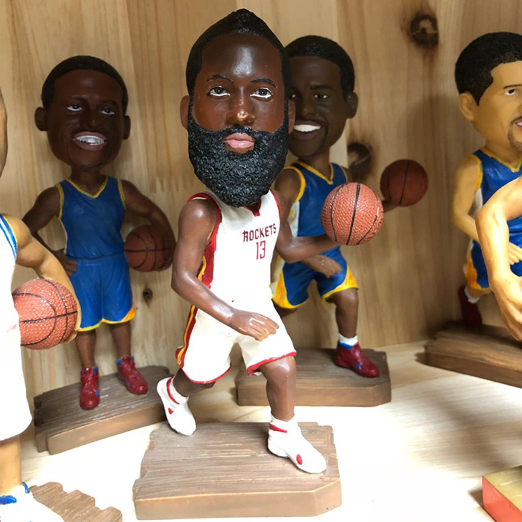 Resin Bobble Head Doll NBA Movie Star Athlete Custom Bobblehead