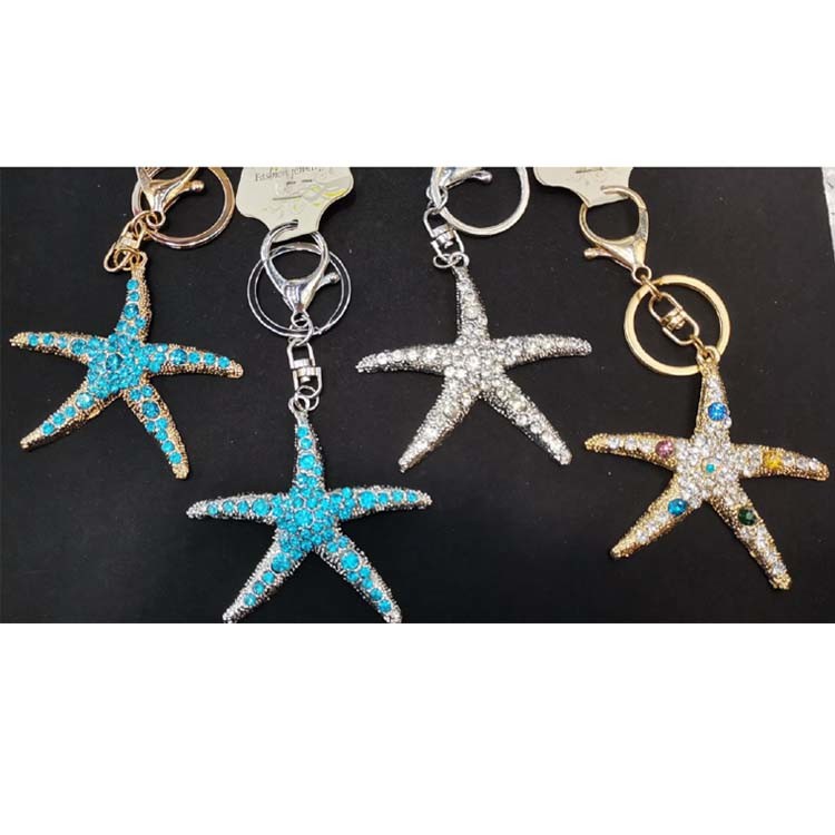 Wholesale Zinc Alloy Rhinestones Cute Mini Plant Cactus Keychain