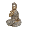 Retro Resin Craft Gold Budha Statue Home Decor