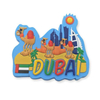 Tourist Souvenir Rubber Fridge Magnet Custom Soft PVC Fridge Magnet