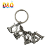 Customized Alloy Tourist Travel Gift Dubai Souvenir Keychain