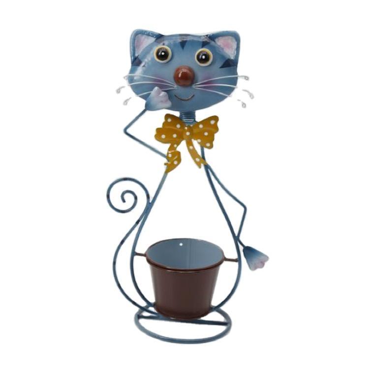 Wholesale Cute Animal Shaped Decoration Garden Metal Flower Pot