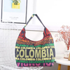 Custom Logo Tourist Souvenir Canvas Shoulder Bag for Women