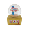 Custom Resin 3D Building Souvenir Las Vegas Snow Globe