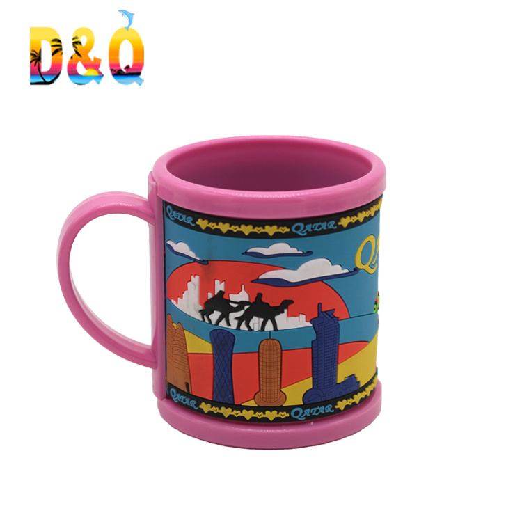 Hot Sale Souvenir Mug Custom Design Plastic Cup PVC Mug