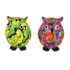 Wholesale Custom Resin Small Colorful Owl Figurines Statue Decoration for Home Decor