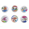 Customized Beach Souvenir Design Bottle Cap Shape Round Fridge Magnet Bottle Opener