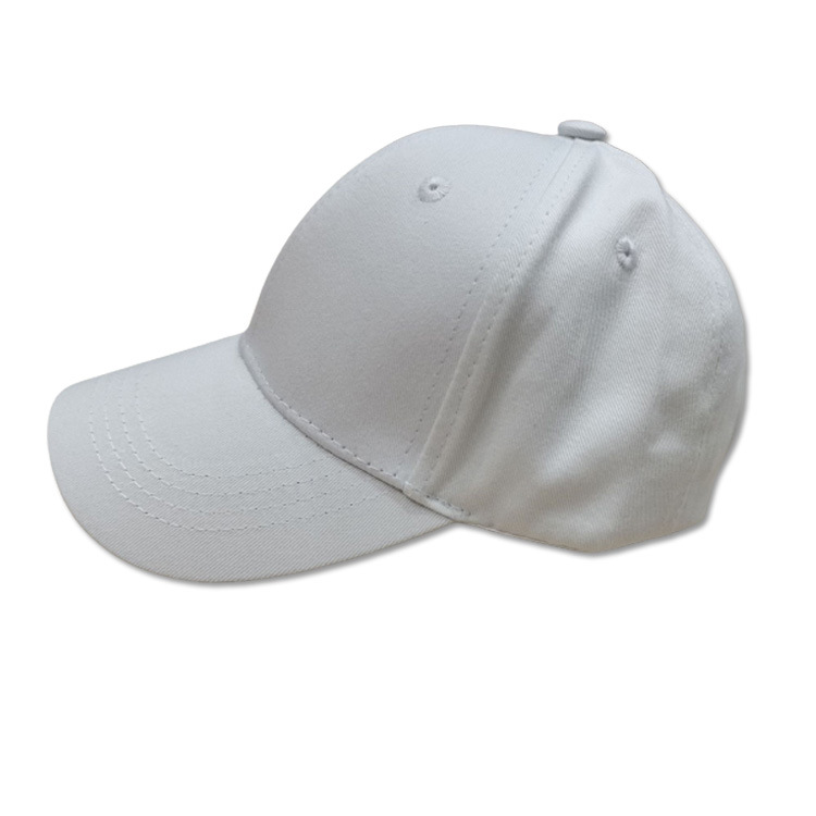 Custom Logo Cotton Sport Dad Hat Plain White Baseball Cap