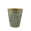 Custom Logo 3D Engraving Tourist Souvenir Metal Shot Glass