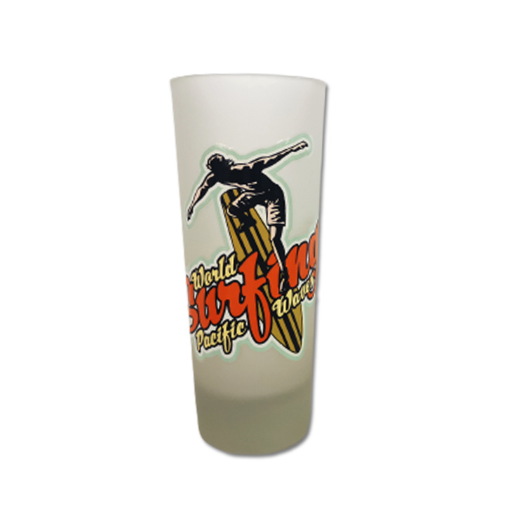 Custom Sublimation Flag Tourist Souvenir Long Tall Shot Glasses