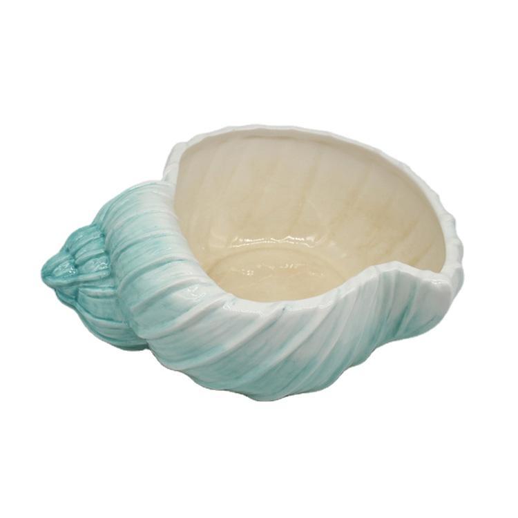 Wholesale Ocean Beach Style Ceramic Home Decor Sea Shell Decoration