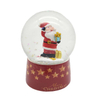 Custom 65mm Christmas Snow Ball LED Light Snow Globe