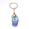 Custom Tourist Souvenir Keychain Luxury Zinc Alloy Epoxy Keychain