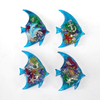 Tourist Souvenir Clear Resin Ocean Tropical Fish Fridge Magnet for Sale