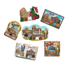 Tourist Gift Resin Italy Souvenir Florence Fridge Magnets