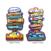 Country Souvenir Wood Magnet Colombia Souvenir Fridge Magnets