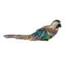 Custom Colorful 3D Home Table Decoration Resin Birds Parrot Statue for Sale