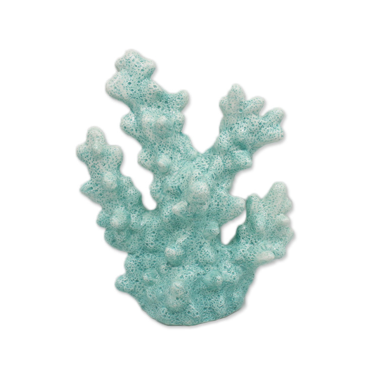 Factory Wholesale Ocean Style Artificial Ceramic Coral for Home Decor