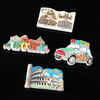 Customized Resin 3D Printing Tourist Gift Venice Florence Roma Pisa Italy Souvenir Fridge Magnet