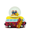 Custom Shape Tourist Beach Souvenir Resin Tour Bus Snow Globe