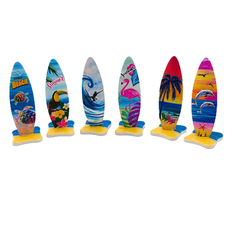 Tropical Island Beach Gift Resin Surfboard Decor Indonesia Souvenir