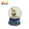 Customized Resin 3D Landscape Santorini Greece Souvenir Snow Globe