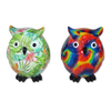 Wholesale Custom Resin Small Colorful Owl Figurines Statue Decoration for Home Decor