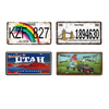 Customized Logo Metal Mini License Plate Gift Canada Souvenir Fridge Magnet