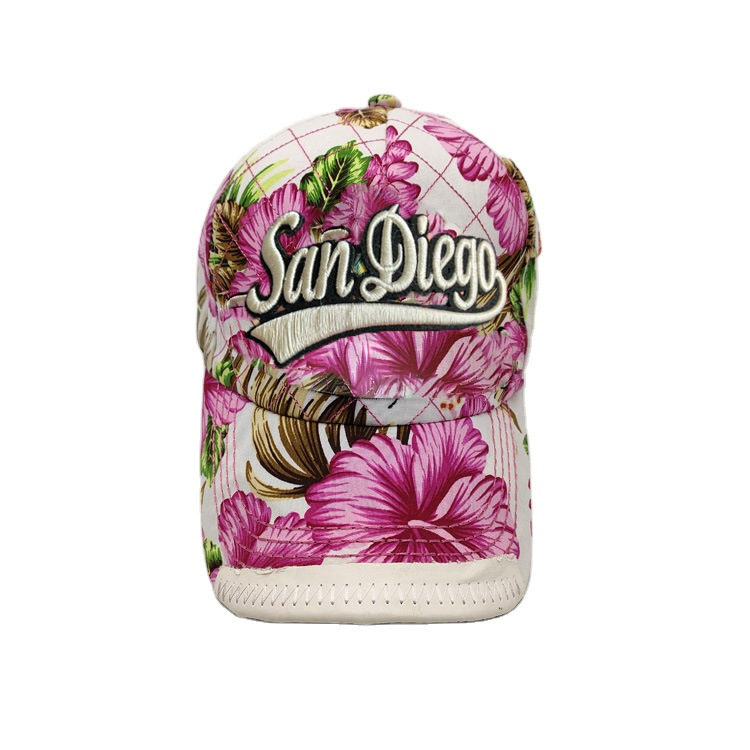 Custom Embroidery Logo Trucker Hat Tourist Souvenir San Diego Baseball Cap