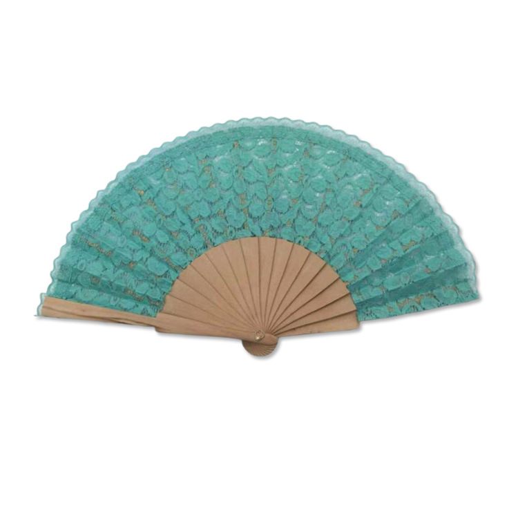 Customized Printing Wood Spanish Souvenir Hand Fan