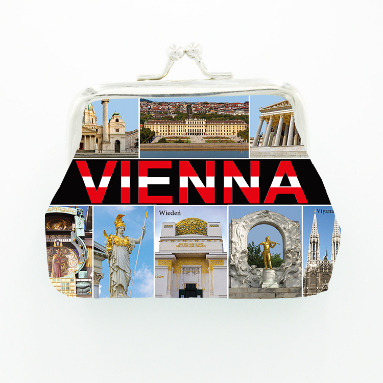 Wholesale Resin Tourist Souvenir Vienna Austria Fridge Magnet