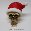 Factory Wholesale Halloween Crafts Creative Home Decoration Resin Skull Head