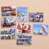 Wholesale Factory Custom City Design Promotional Gifts Souvenirs Tourist Gift Photo Tin Fridge Magnet