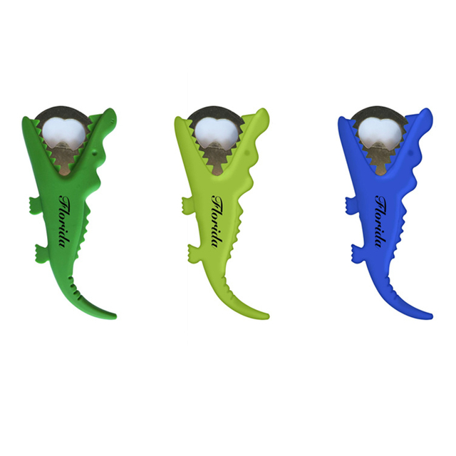 Wholesale Animal Shape PVC Silicone Shark Bottle Opener