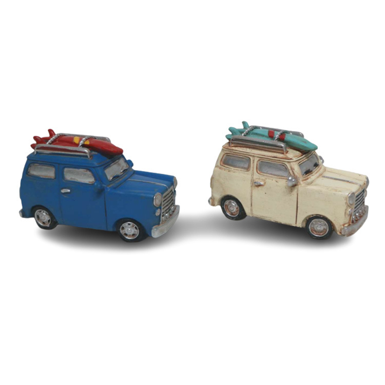 Custom Shape Antique Craft Retro Souvenir Gift Resin Car Models for Home Decor