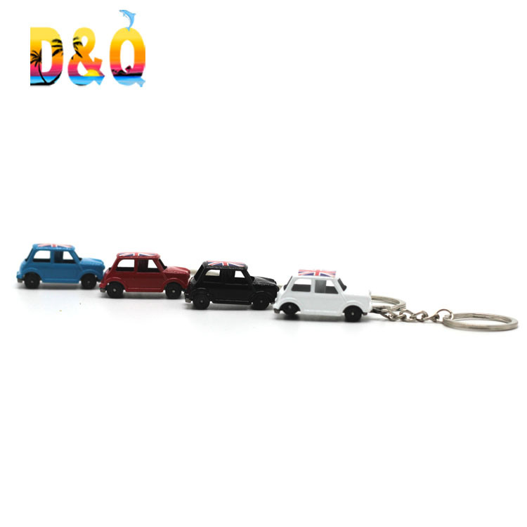 Custom Metal Car Shape London Souvenirs Gift Keychain