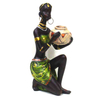 Wholesale Resin Lady Figurine Polyresin African Woman Statue for Home Decor