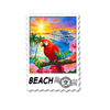 Custom Logo Resin Printing Flag Letter Shaped Colombia Ecuador Souvenirs Fridge Magnet