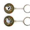 Custom Logo Metal Keyring Nordic Iceland Souvenir Puffin Keychain