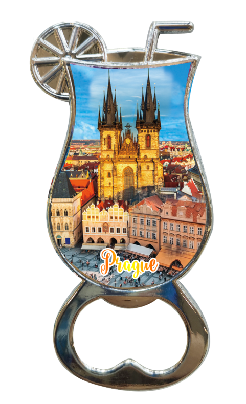 Resin Travel Gift Praha Czech Republic Prague Souvenir Fridge Magnet