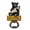 Custom Logo Hand Painted Resin Black Bear Keychain Souvenir Yosemite National Park Keychain