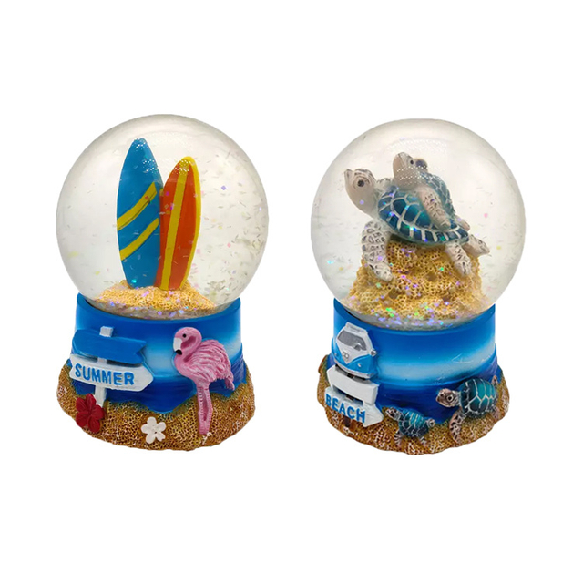 Beach Turtle Snow Globe Custom Resin Water Ball Souvenir