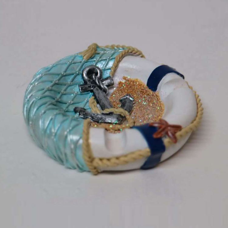 Nautical Craft Souvenir Small Mediterranean Resin Sailboat Ornaments