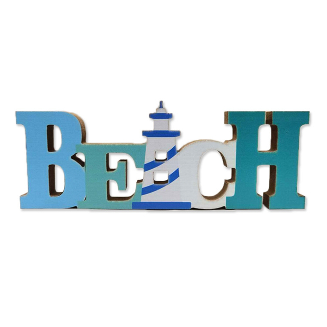 Nautical Theme Home Decor Wood Sign Coastal Beach House Decor