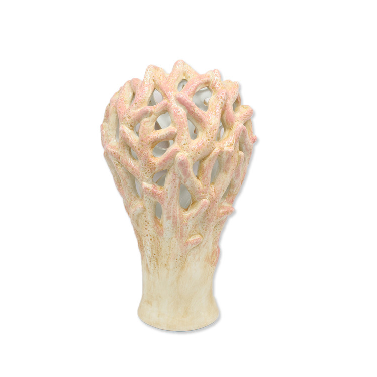 Factory Wholesale Ocean Style Artificial Ceramic Coral for Home Decor