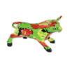 Wholesale Tie Dye Style Home Decorative Bull Sculpture Resin Bull Statue