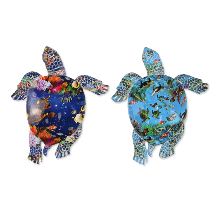 Customized Home Decorative Sea Life Beach Souvenir Turtle Statue Resin Sea Turtle Figurine