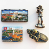 Customized European Landscape Tourist Resin 3D Slovakia Souvenir Fridge Magnet