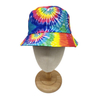 Wholesale New Fashion Colorful Summer Fisherman Hat Rainbow Tie Dye Bucket Hat