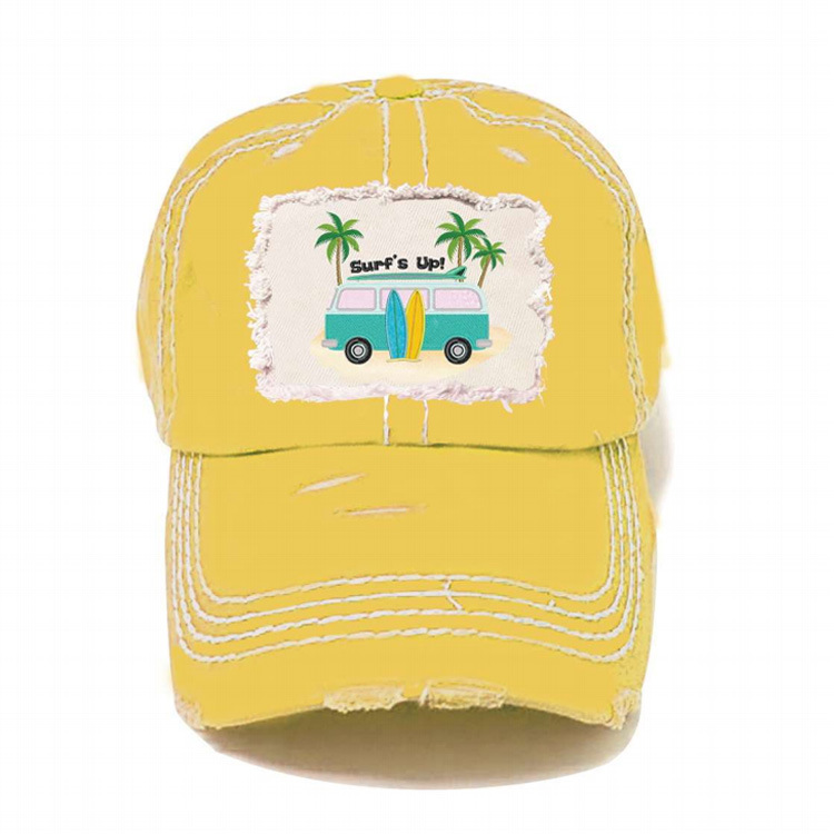 Wholesale Custom Logo Outdoor Travel Beach Souvenir Cotton Turtle Baseball Cap